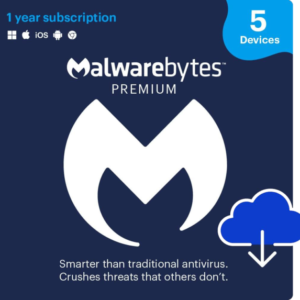 Malwarebytes Premium + Privacy VPN bundle | 1 Year, 2 Devices | PC, Mac, Android